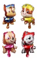 Pack 12 Globo Metálico Figura Paw Patrol 30 Cm