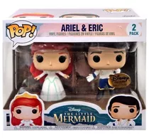 Funko Pop Ariel Noiva E Príncipe Eric - Versão Exclusiva