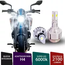 Lâmpada Super Led 3d H4 / H7 6000k Para Moto Next 250