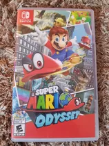 Super Mario Odyssey Nintendo Switch Mídia Física Original 