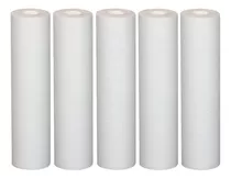 5 Refil Filtro Caixa D´água Cavalete Pp Liso 9 3/4 0,5 Micra