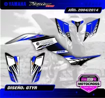 Kit Calcos Gráfica Yamaha Raptor Yfm 350r Envío Gratis!!