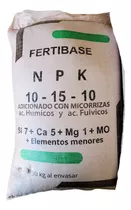 Nutriente Base 10-15-10 Cultivos, Frutales Y Hortalizas 50kg