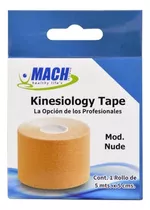 1 Cinta Kinesiologica Vendaje Neuromuscular Kinesiotape Mach Color Beige