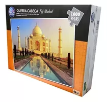 Quebra Cabeça Puzzle Taj Mahal 1000 Peças Pais & Filhos 7267