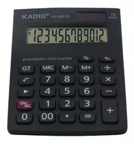 Calculadora Kadio3851b 12 Digitos Matematicas Escolar