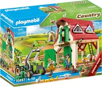 Playmobil Country 70887 Granja Con Cría De Animales, Juguete
