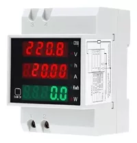 Medidor De Energia Kwh Wattimetro Voltimetro Amperimetro