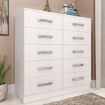 Cómoda Dormitorio Mueble Cajonera 10 Cajones Organizador