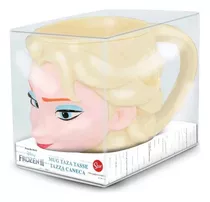 Taza Tazon Frozen Elsa Disney Con Caja 320ml