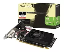 Placa De Vídeo Nvidia Galax  Geforce 200 Series Gt 210 1gb