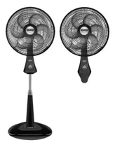 Ventilador 2 En 1 Samurai Comfort Maxx Plus Negro