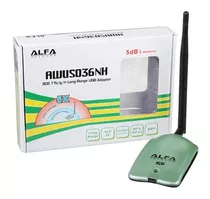 Adaptador Usb Wireless Alfa Awus036nh Pentest Kalilinux Wifi