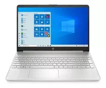 Ultrabook  Hp 15-dy2091wm Plata 15.6 , Intel Core I3 1115g4  8gb De Ram 256gb Ssd, Intel Uhd Graphics Xe G4 48eus 1366x768px Windows 10 Home