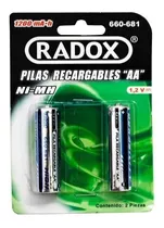 Pila Aa Radox 660-681 Cilíndrica