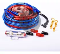 Kit Cables Instalacion Potencia 4 Gauge Hasta 2500w Maverick