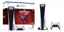 Consola Playstation 5 Ps5 Standard + Marvel's Spider-man 2 Color Blanco/negro