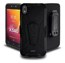 Funda Protector P/ Lanix X540 Uso Rudo Con Clip