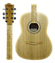 Violão Elétrico Ac Tagima Memphis All Solid Bambu Naturale Cor Natural