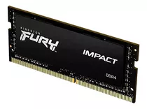 Memória Para Notebook 8gb 3200mhz Fury Impact Ddr4 Kingston Kf432s20ib/8