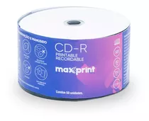 Cdr Maxprint Pino 80min /700mb/ 52x Print C/100