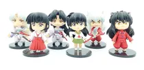 Set 6 Figuras Inuyasha Shesshomaru Aome Anime De Colección