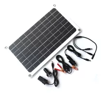 Kit De Panel Solar Flexible De 20 W Y 12 V, Doble Puerto, Pa