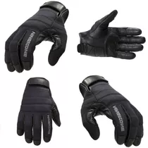 Guantes Moto Ls2 Invierno Cuero Softshell Core Ninetoone 