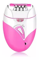 Depiladora Electrica Inalambrica Recargable Usb Cuerpo Rosa