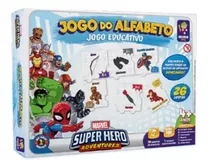 Jogo Educativo Do Alfabeto Marvel Super Hero - Mimo