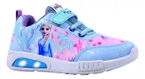 Zapatillas Con Luces Luz Led Zapatilla Frozen Disney Footy