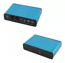 Placa De Som Externa 5.1 Usb - Optica - Spdif - Toslink 5.1