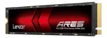 Ssd Lexar 4 Tb Ares  M.2 2280 Nvme Pcie Gen4x4 7400mb/s