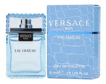 Mini Perfume Versace Man Eau Fraiche De 5 Ml Eau De Toilette