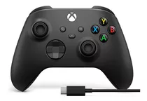 Joystick Inalámbrico Microsoft Xbox Xbox Series X|s Controller + Usb-c Cable Carbon Black