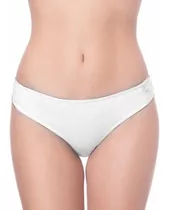 Bombacha Vedettina Bikini Algodon Lycra Lisa Sol Y Oro 7491