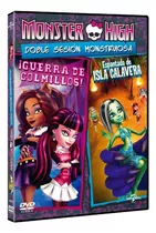 Monster High Guerra De Colmillos + Espantada... Dvd Original