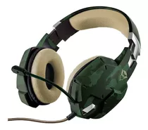 Audífonos Gamer Trust Carus Gxt 322 Jungle Camo