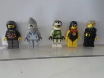 Lego Lote 25 Com 5 Bonecos Usados Em Bom Estado