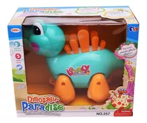 Arrastre Dinosaurio Con Luz Y Sonido Y Movimiento Para Bebe 