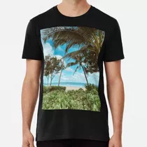 Remera Palm Tree Paradise + Hermosas Vacaciones En La Playa 