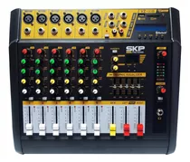 Consola Potenciada Skp Vz60 Ii 6 Canales 1600 W Graba Usb Eq