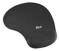 Mouse Pad Ergonómico Iblue Mp372-bl Reposa Muñeca Negro