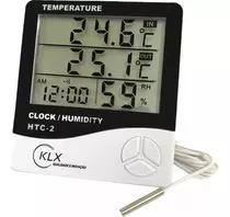 Relógio Temperatura Umidade Termo-higrômetro Digital - K L X