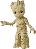 Marvel Ggm Presenta La Figura De Acción De Groot Bailarín,