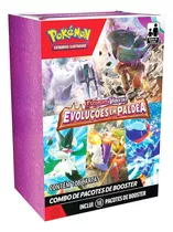 Pokémon Evolução Em Paldea Display Com 108 Cartinhas