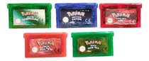 Juegos Pokémon Compatible Con Gameboy Advance Colección X5