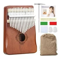 Kalimba Instrumento Musical De 17 Tono De Madera