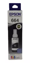 Refil Tinta Epson 664 Preto L365 L375 L380 L395 L396 L455