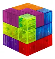 Juego De Lógica Cubo Magnético Adetec